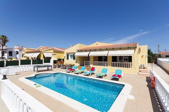 Villa Vistamar Cala En Porter  Exteriör bild